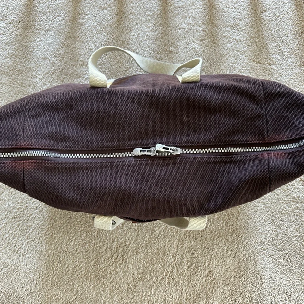 Louis Vuitton Antigua Sac Weekend Bag Tote LV Cup Mocha w/COA - Authentic - Picture 12 of 14